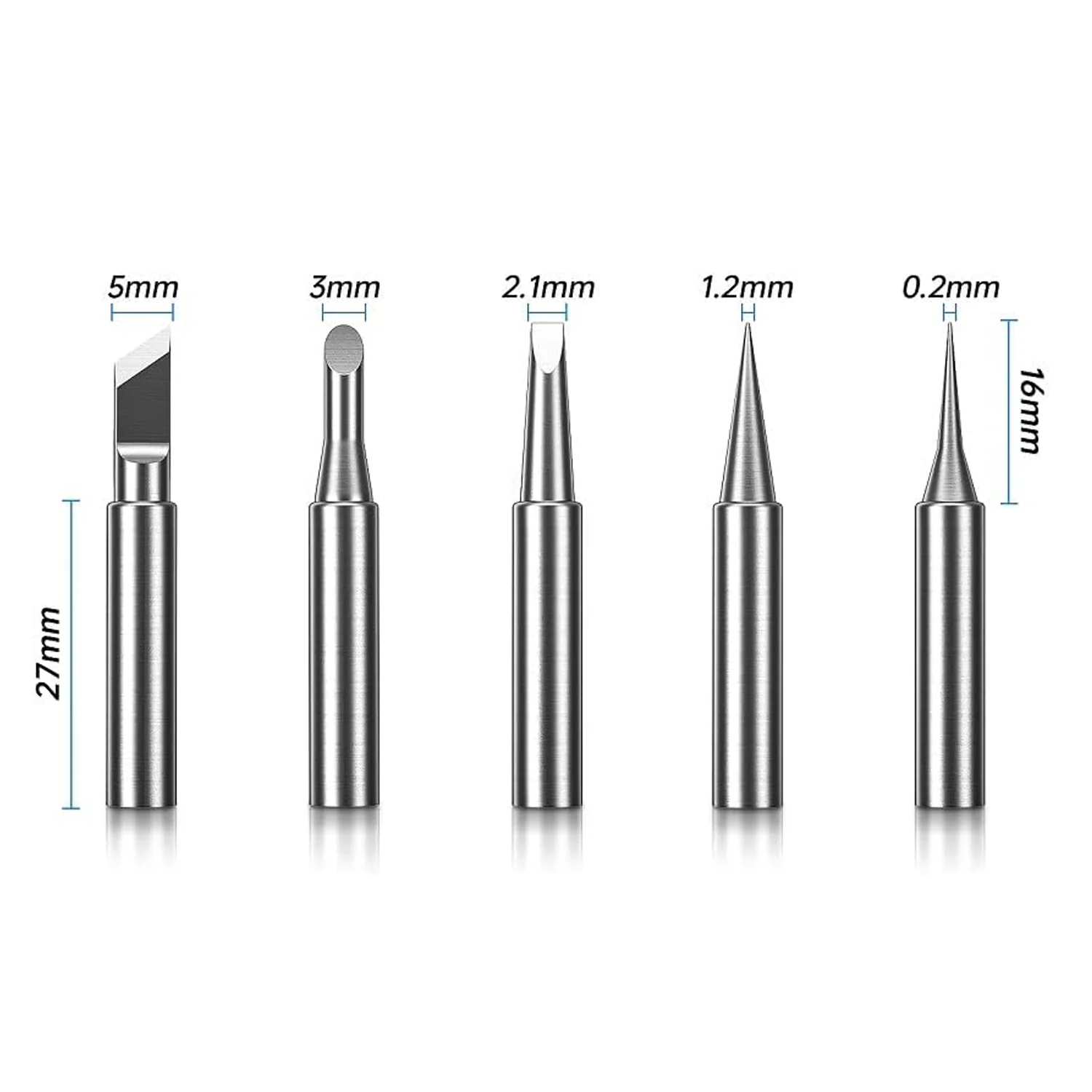 60W Adjustable LED Solder Iron Circuit Board Repair Kit - Tools - Image 3
