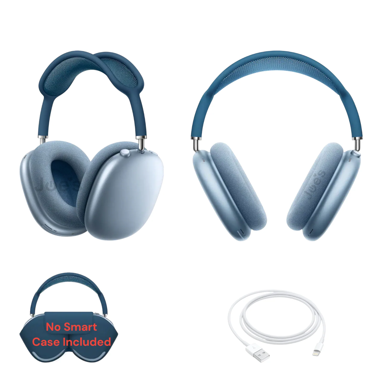 Apple AirPods Max On-Ear Noise-Cancelation Headphones No Smart Case - Refurbished - Image 3