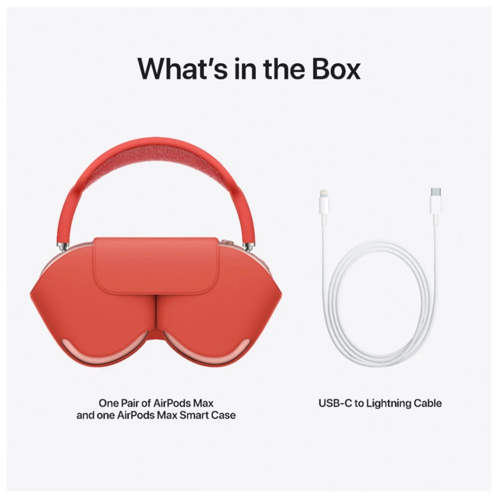 Apple AirPods Max On-Ear Noise-Cancelation Headphones + Case - Refurbished - Image 8