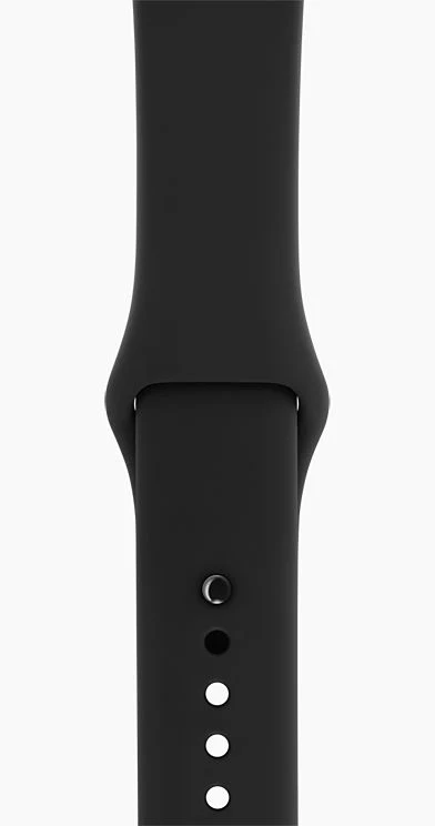 Apple Watch Smartwatch 1st Generation 42MM Space Gray Black Sport Band [Refurbished] - Image 4