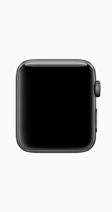 Apple Watch Smartwatch 1st Generation 42MM Space Gray Black Sport Band [Refurbished] - Image 5