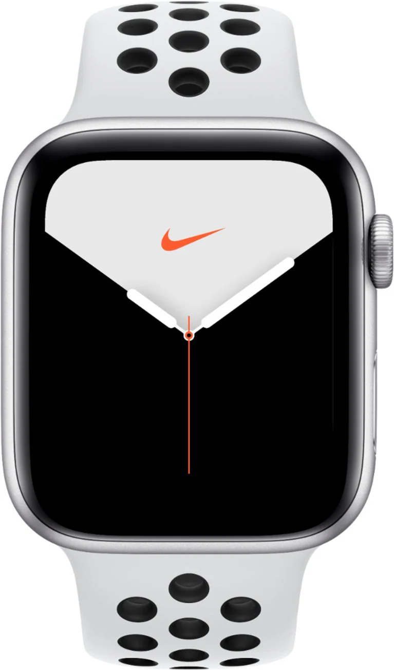 Apple Watch Nike Series 5 (GPS) 44mm Aluminum Case (Silver) - Refurbished - Image 2