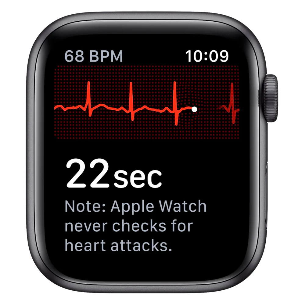 Apple Watch Nike Series 5 (GPS) 44mm Aluminum Case (Space Gray) - Refurbished - Image 4