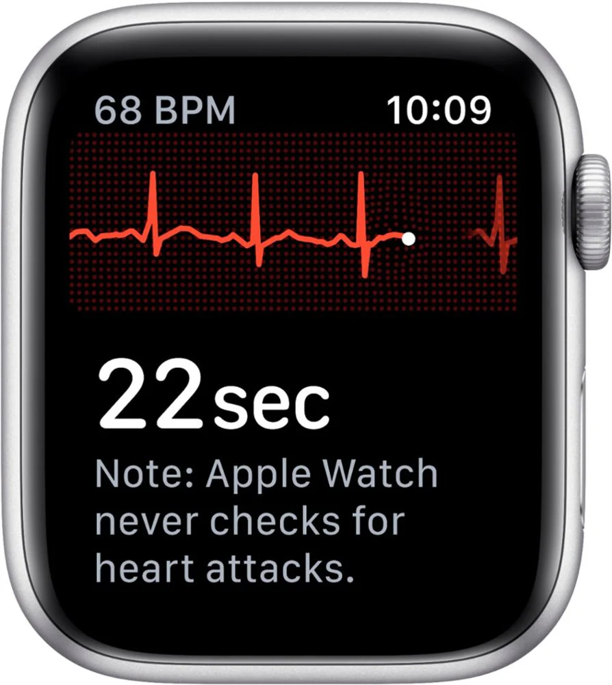 Apple Watch Nike Series 5 (GPS + Cellular) 44mm Aluminum Case (Silver) - Refurbished - Image 3