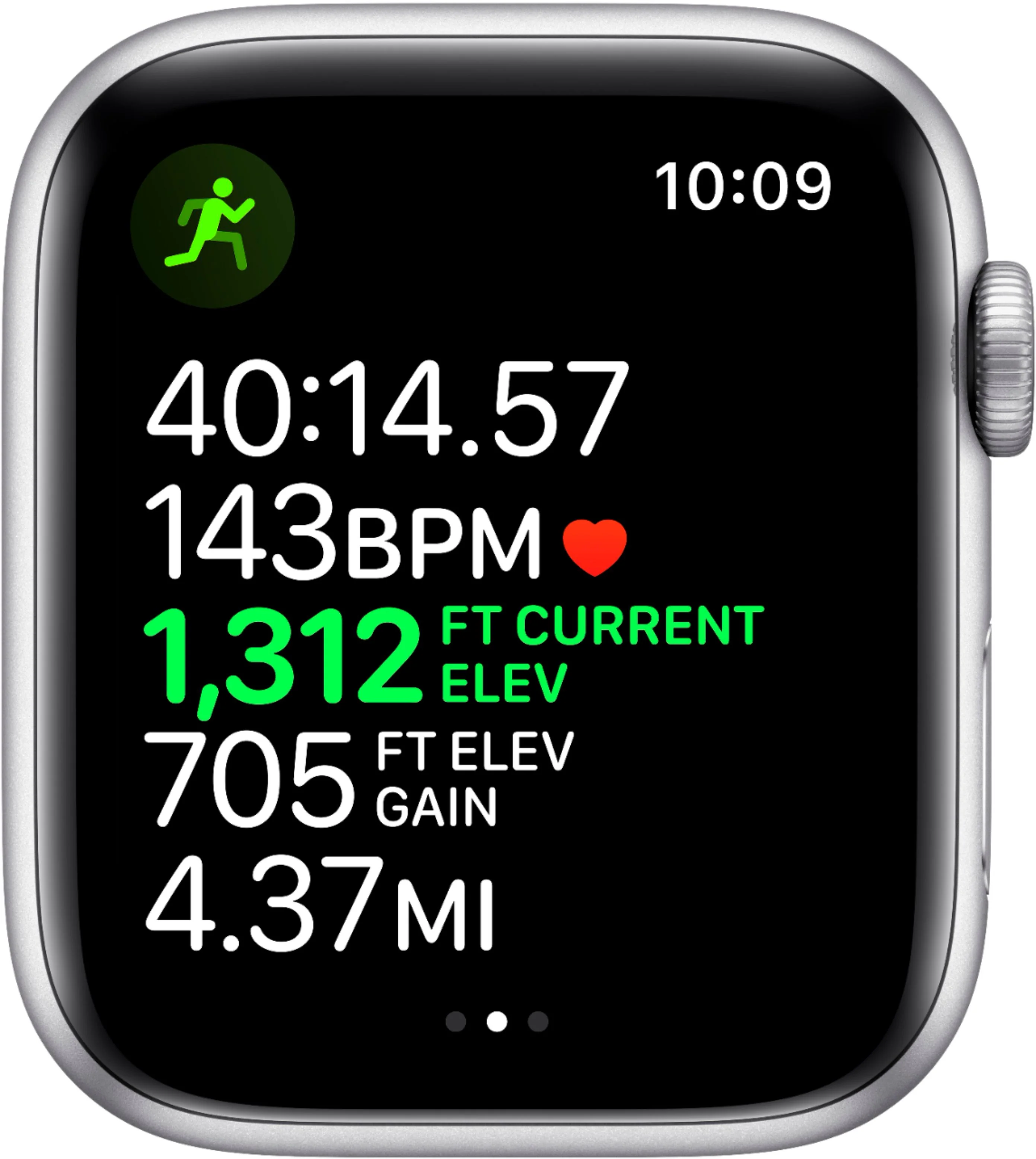 Apple Watch Nike Series 5 (GPS + Cellular) 44mm Aluminum Case (Silver) - Refurbished - Image 4
