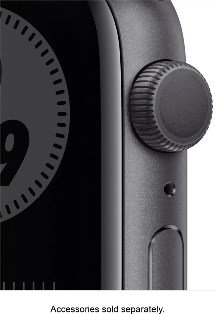 Apple Watch Nike Series 6 (GPS) 44mm Aluminum Case (Space Gray) - Refurbished - Image 5