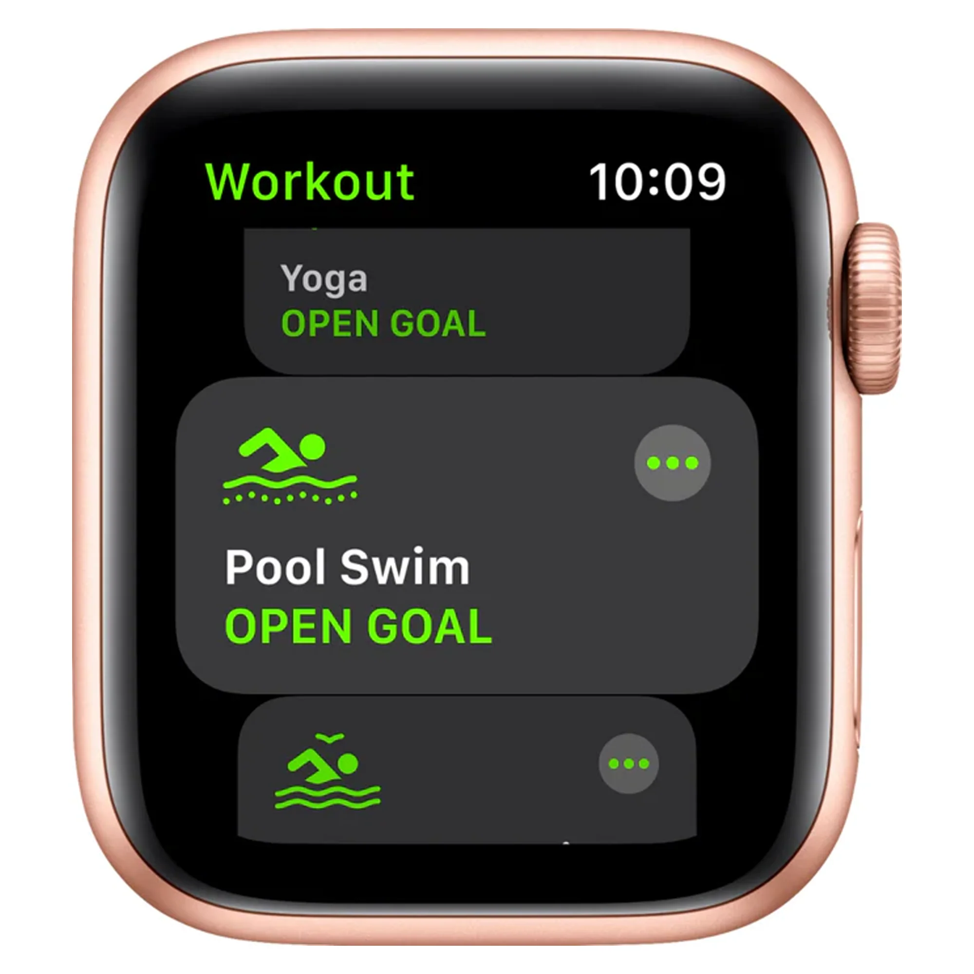 Apple Watch SE (GPS) 40mm Aluminum Case with Pink Sport Band (Gold) - Refurbished - Image 6