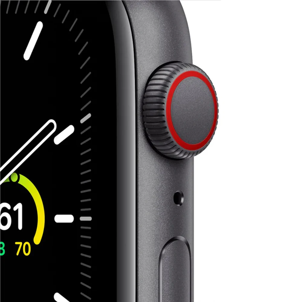 Apple Watch SE (GPS + Cellular) 44mm Aluminum Case (Space Gray) - Refurbished - Image 2