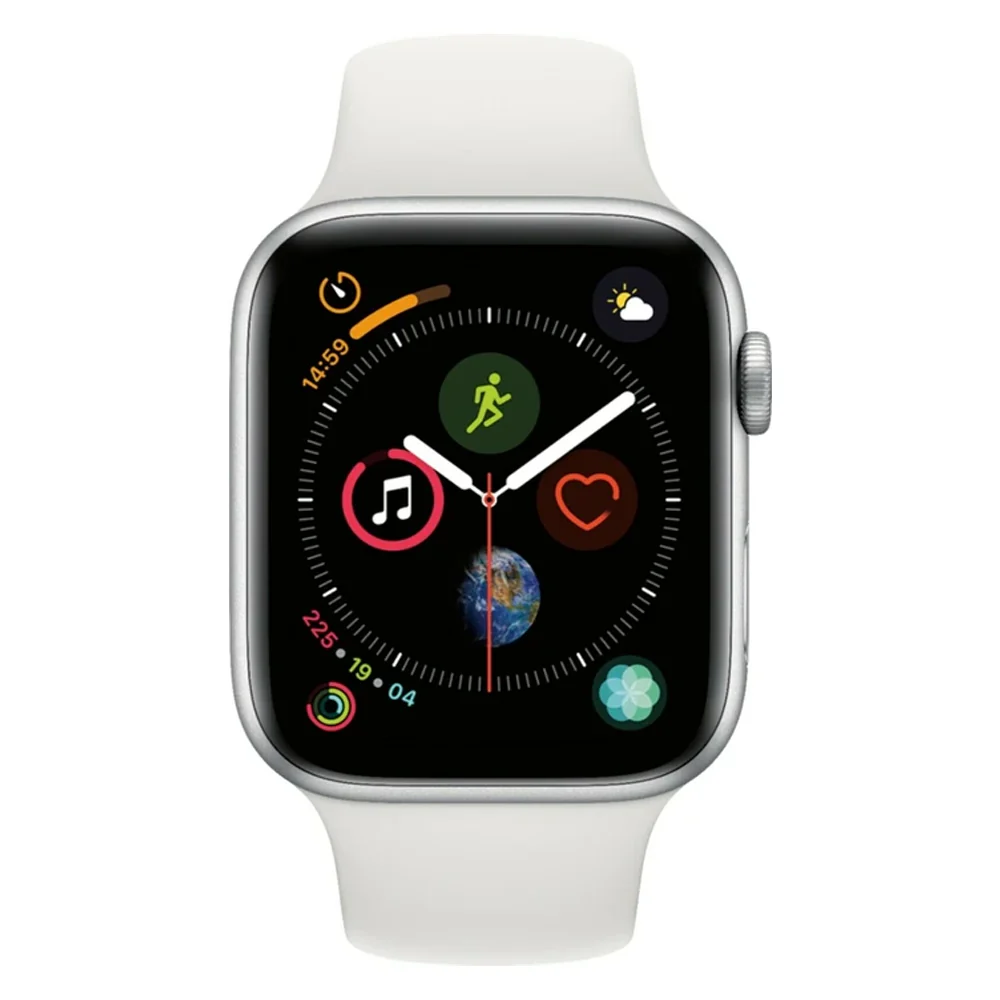 Apple Watch Series 4 (GPS + Cellular) 44mm Aluminum Case (Silver) - Refurbished - Image 2