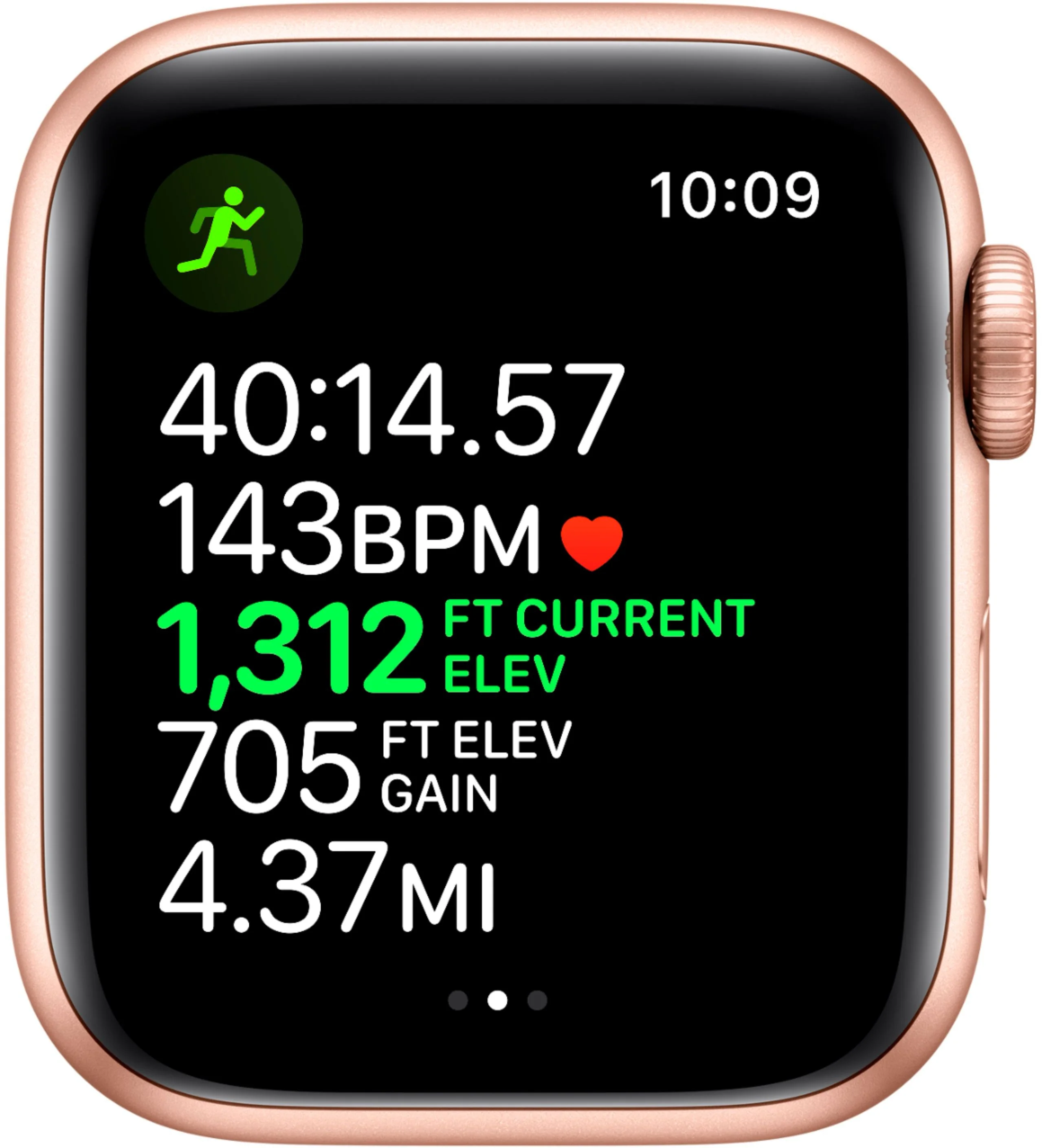 Apple Watch Series 5 (GPS) 40mm Aluminum Case (Gold) - Refurbished - Image 4