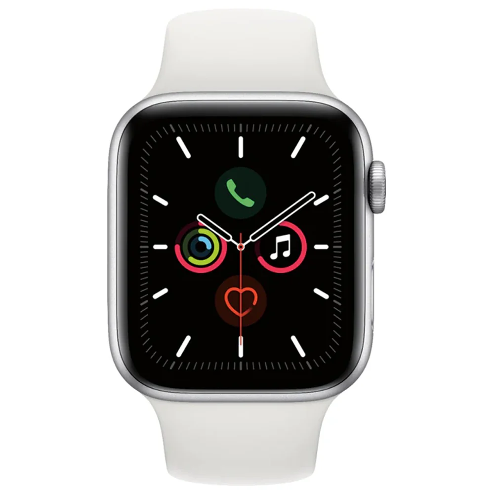 Apple Watch Series 5 (GPS) 44mm Aluminum Case (Silver) - Refurbished - Image 2