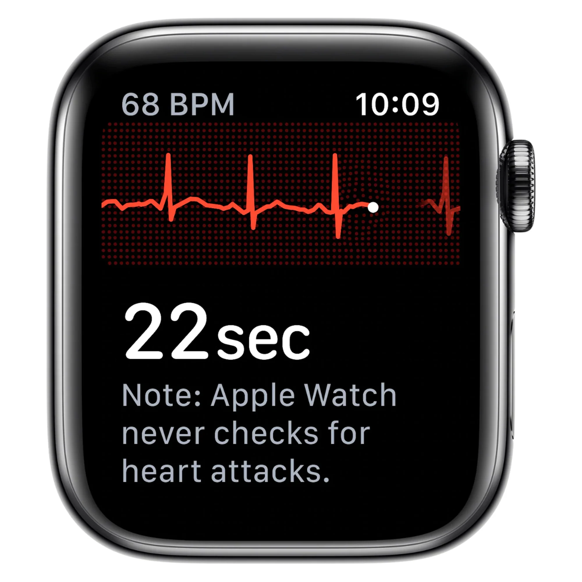 Apple Watch Series 5 (GPS + Cellular) 44mm Stainless Steel Case (Black) - Refurbished - Image 4