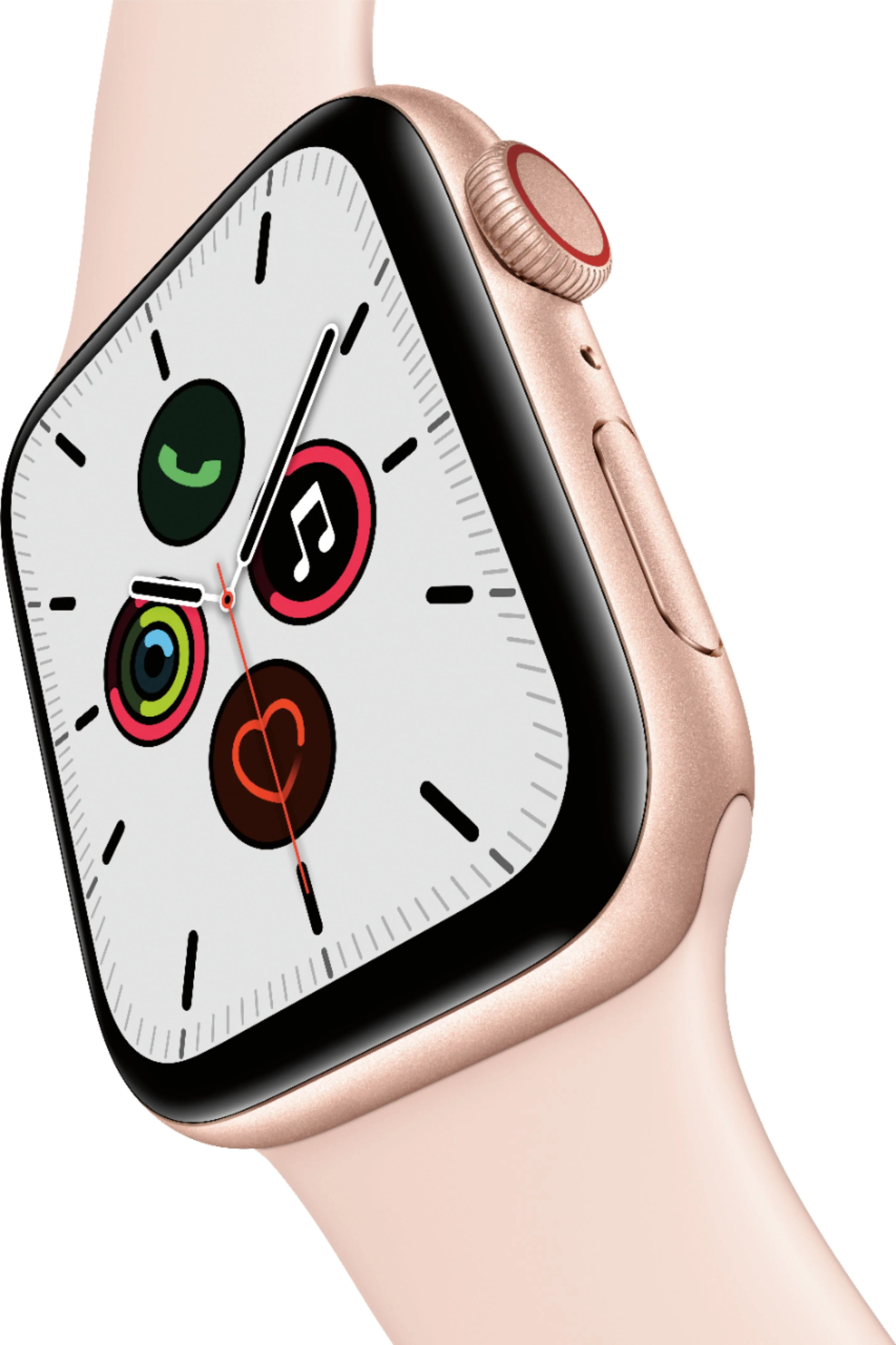 Apple Watch Series 5 (GPS + LTE) 44mm Aluminum Case (Gold) - Refurbished - Image 3
