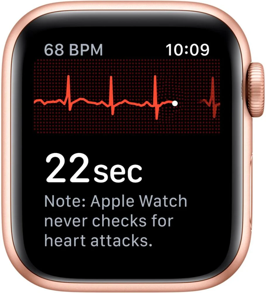 Apple Watch Series 5 (GPS + LTE) 44mm Aluminum Case (Gold) - Refurbished - Image 5