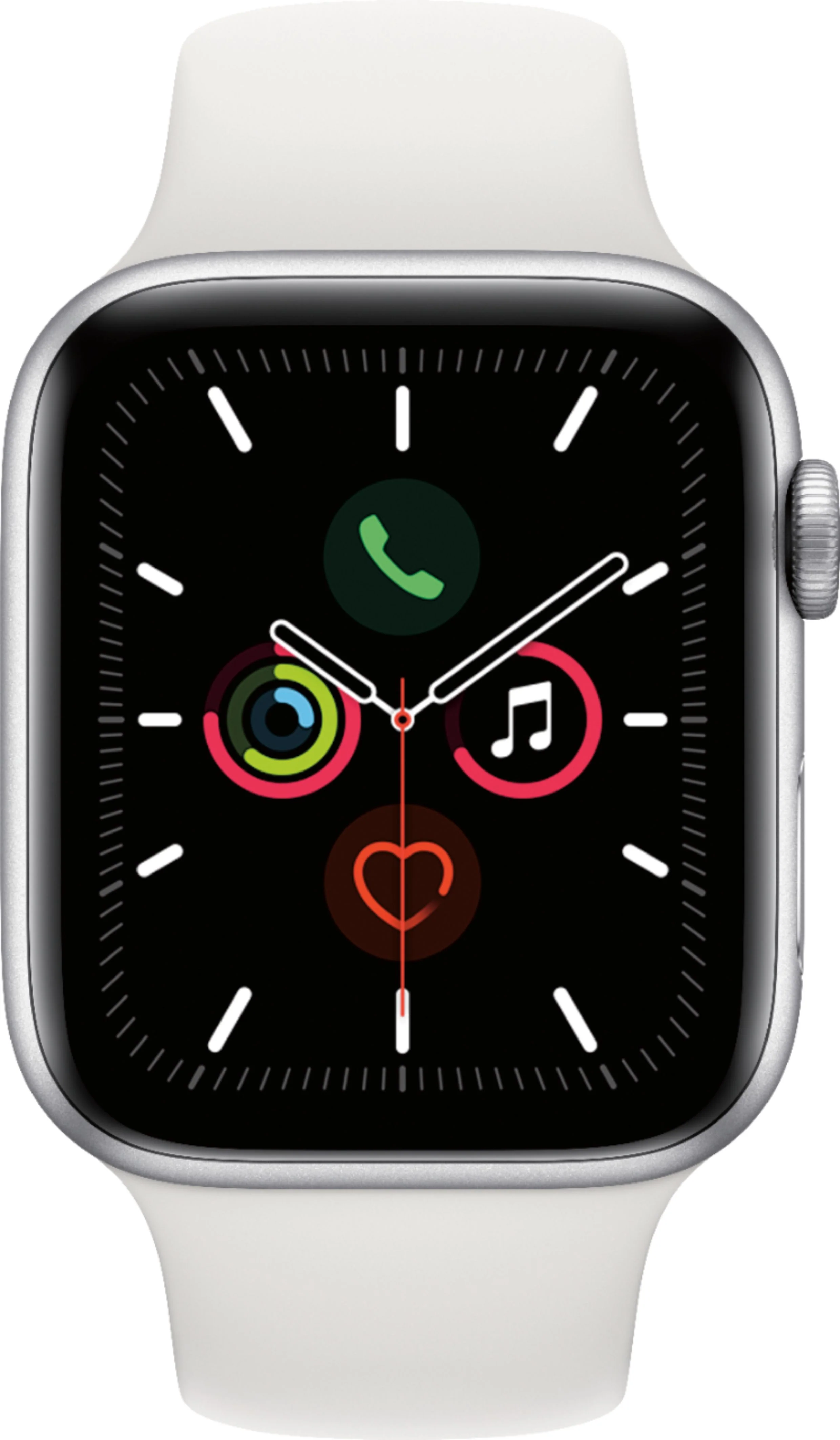 Apple Watch Series 5 (GPS + LTE) 44mm Aluminum Case (Silver) - Refurbished - Image 2