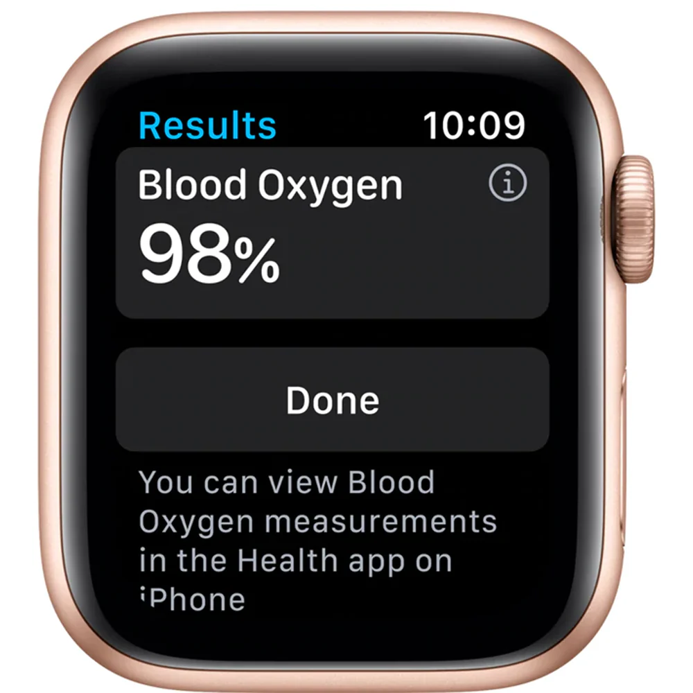 Apple Watch Series 6 (GPS) 40mm Aluminum Case (Gold) - Refurbished - Image 4