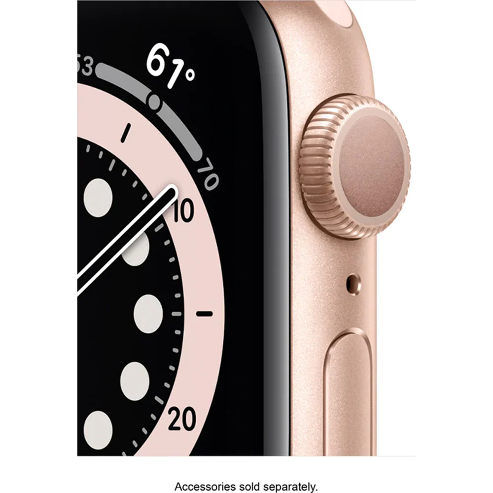 Apple Watch Series 6 (GPS) 40mm Aluminum Case (Gold) - Refurbished - Image 5
