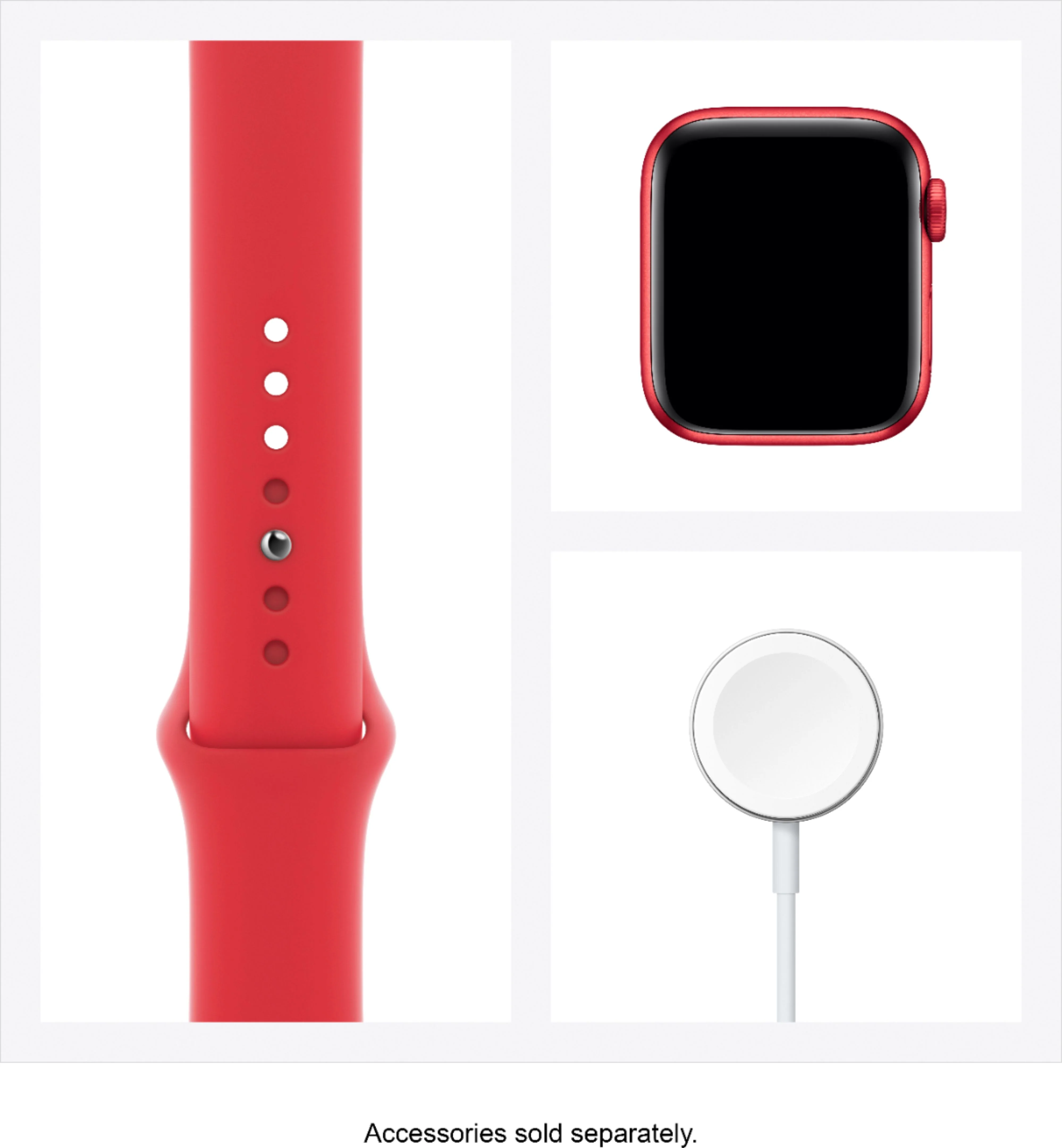 Apple Watch Series 6 (GPS) 40mm Aluminum Case (Product Red) - Refurbished - Image 6