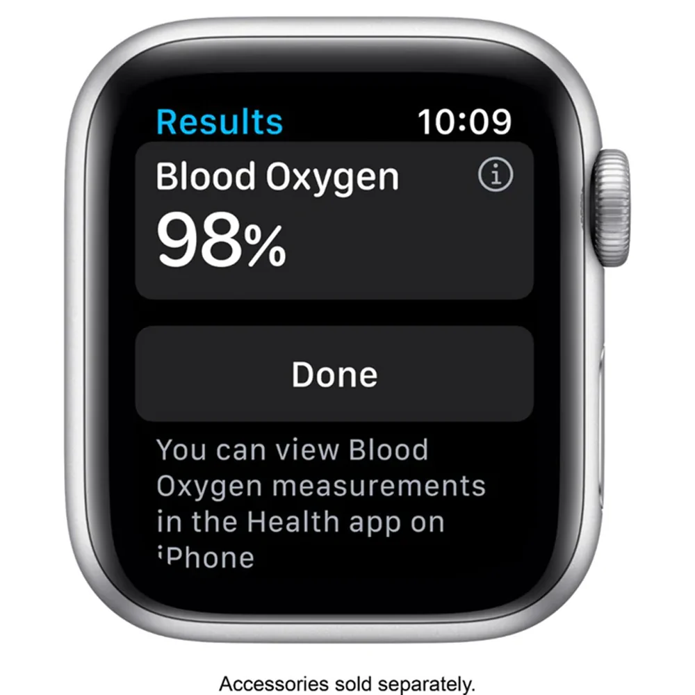 Apple Watch Series 6 (GPS) 40mm Aluminum Case (Silver) - Refurbished - Image 2