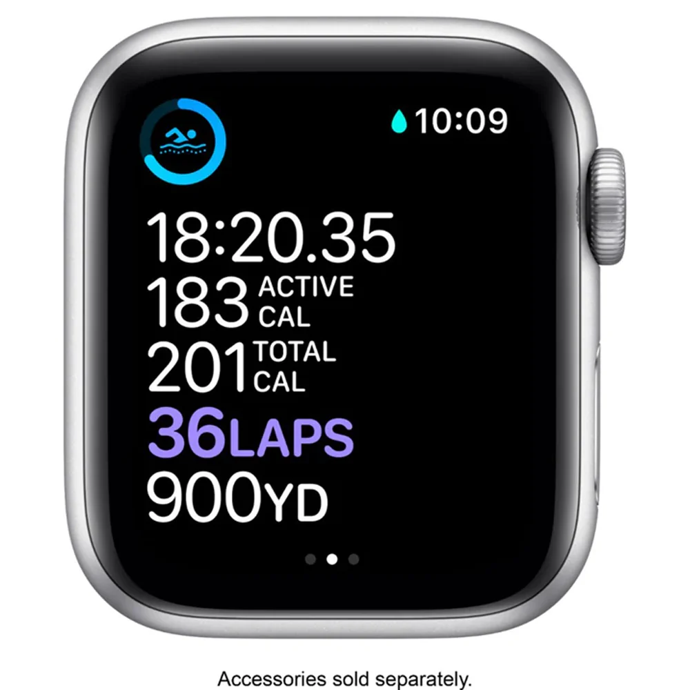 Apple Watch Series 6 (GPS) 40mm Aluminum Case (Silver) - Refurbished - Image 3