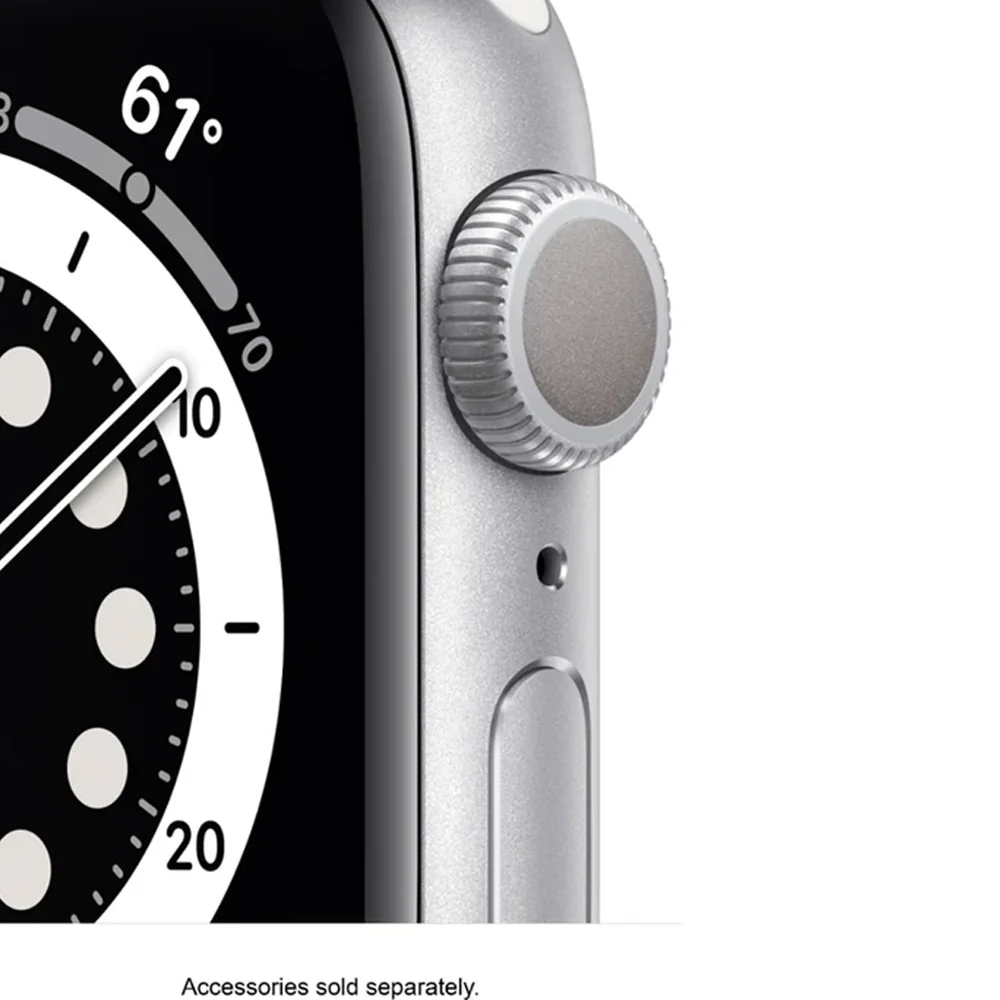 Apple Watch Series 6 (GPS) 40mm Aluminum Case (Silver) - Refurbished - Image 5