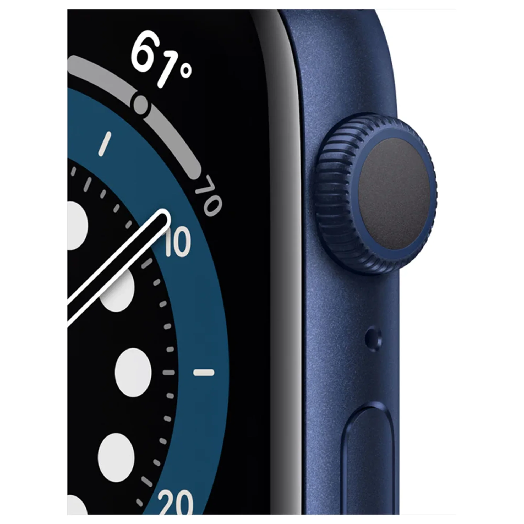 Apple Watch Series 6 (GPS) 44mm Aluminum Case (Blue) - Refurbished - Image 2