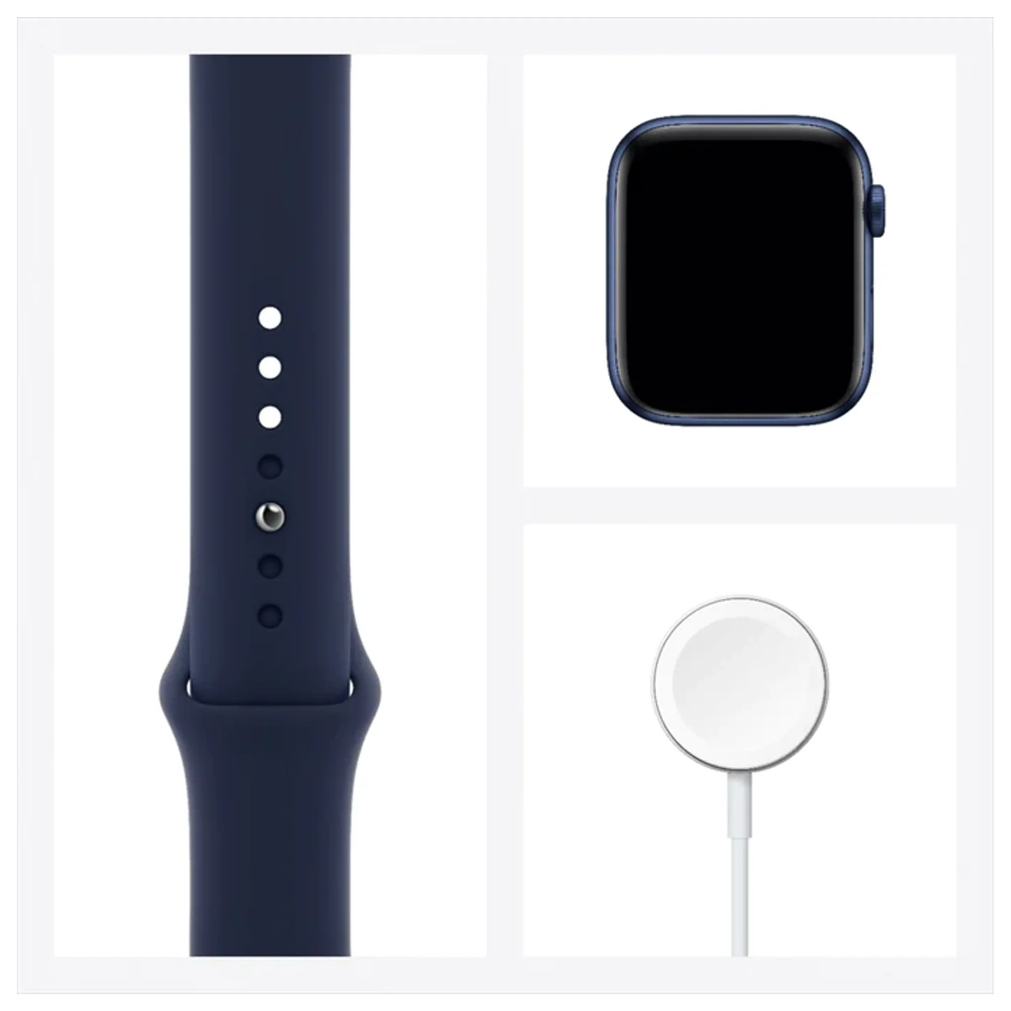 Apple Watch Series 6 (GPS) 44mm Aluminum Case (Blue) - Refurbished - Image 5