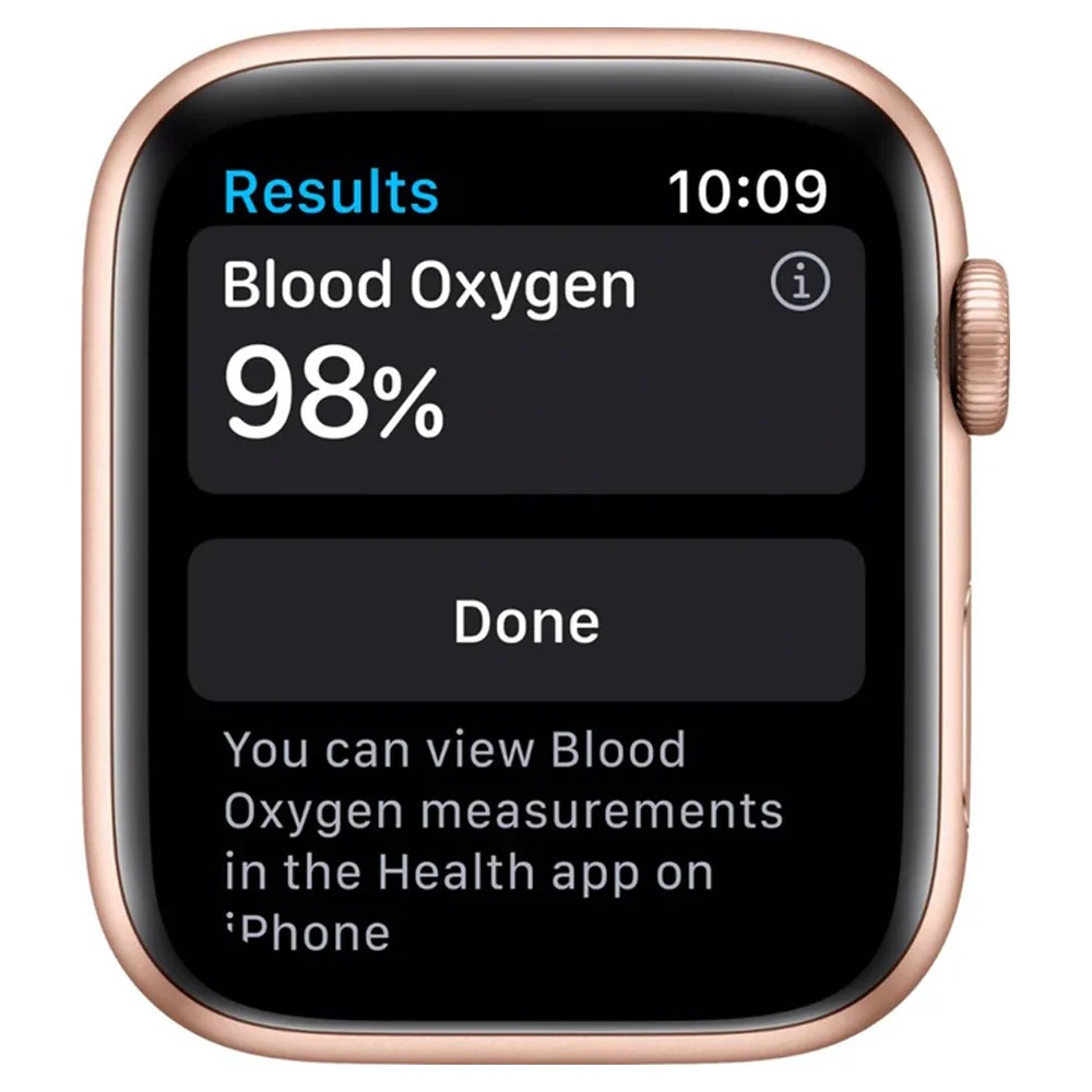 Apple Watch Series 6 (GPS) 44mm Aluminum Case (Gold) - Refurbished - Image 3