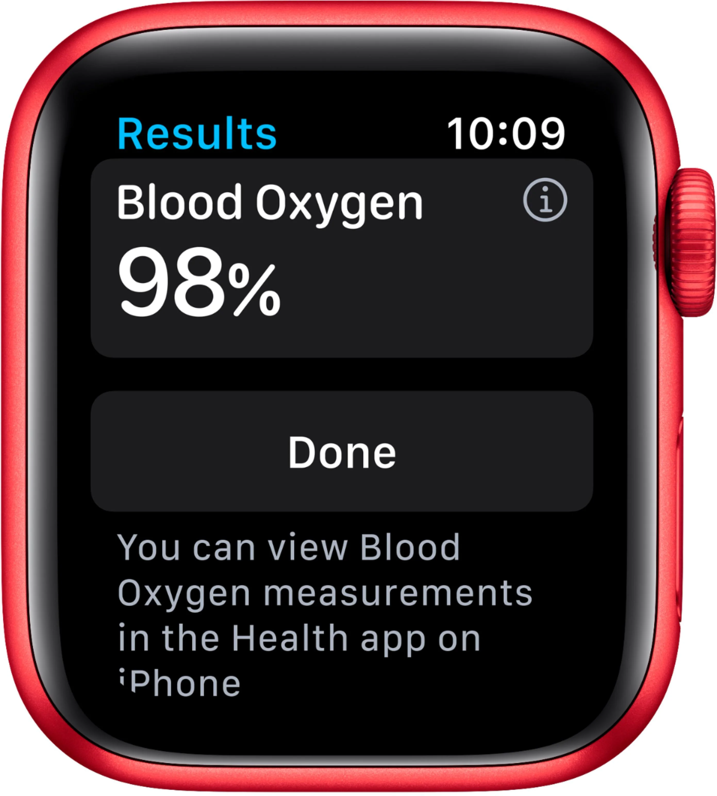 Apple Watch Series 6 (GPS) 44mm Aluminum Case (Product Red) - Refurbished - Image 4