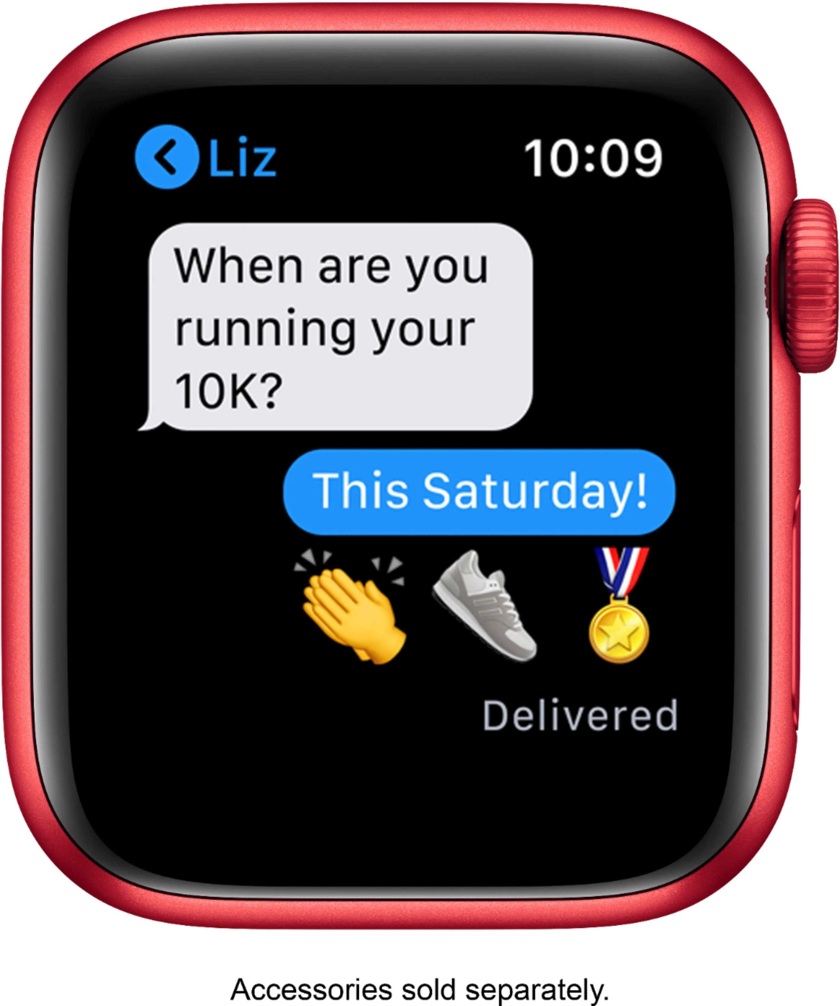 Apple Watch Series 6 (GPS) 44mm Aluminum Case (Product Red) - Refurbished - Image 5