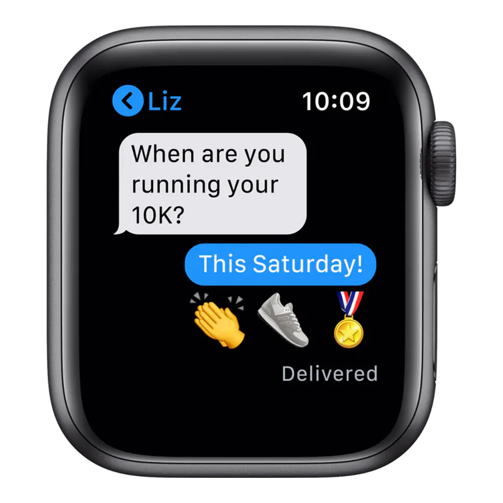 Apple Watch Series 6 (GPS + Cellular) 40mm Aluminum Case (Space Gray) - Refurbished - Image 4