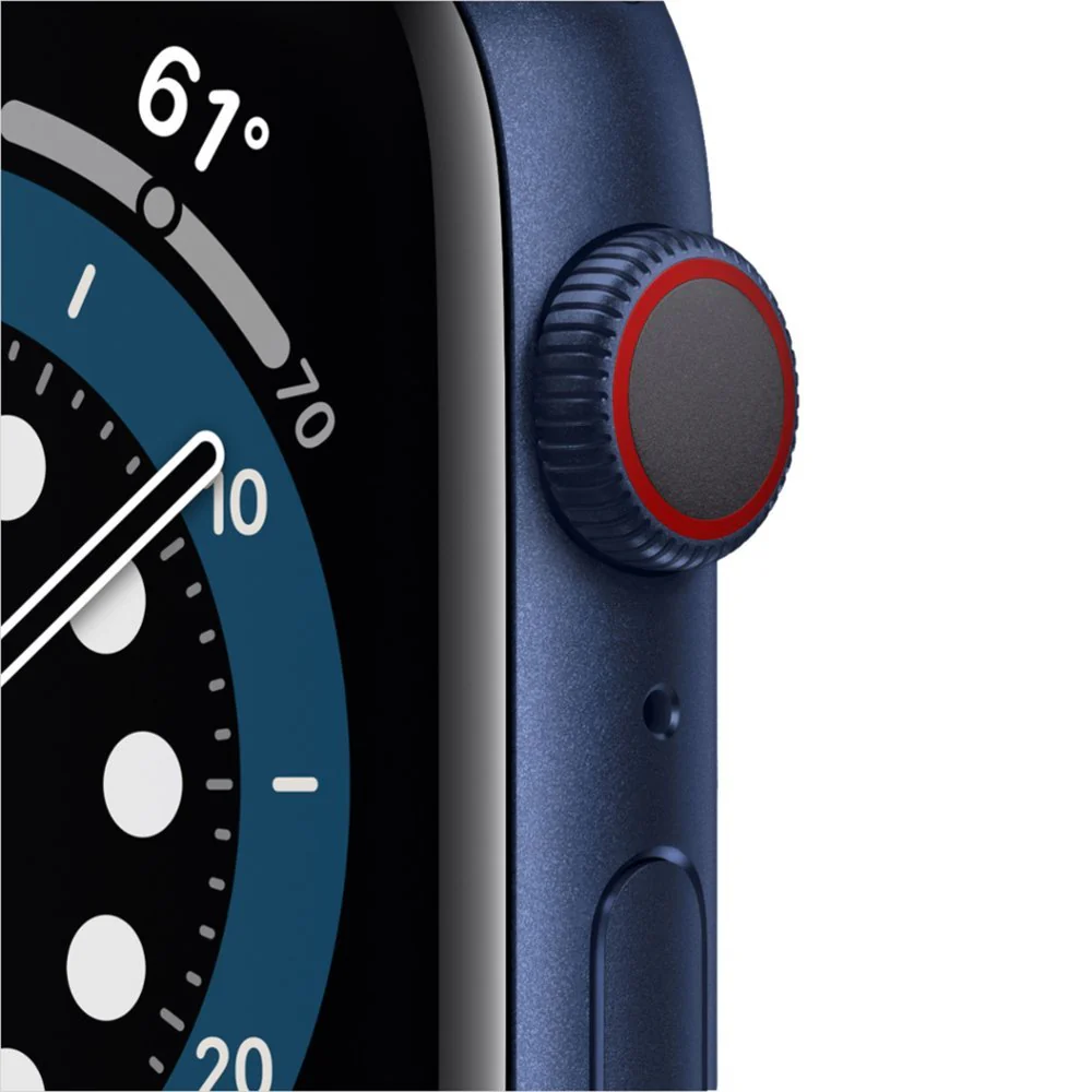 Apple Watch Series 6 (GPS + Cellular) 44mm Aluminum Case (Blue) - Refurbished - Image 2