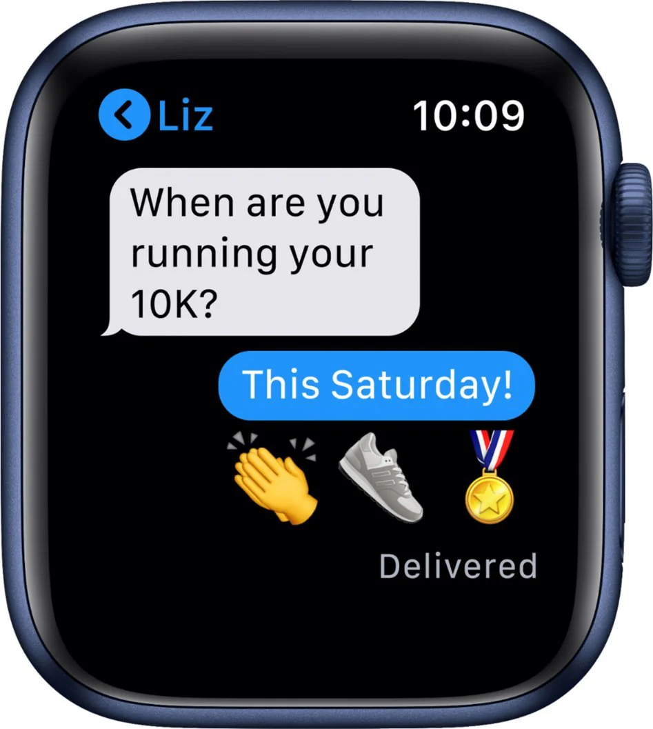 Apple Watch Series 6 (GPS + Cellular) 44mm Aluminum Case (Blue) - Refurbished - Image 3