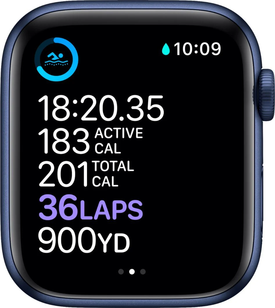 Apple Watch Series 6 (GPS + Cellular) 44mm Aluminum Case (Blue) - Refurbished - Image 4