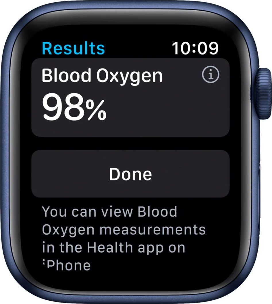 Apple Watch Series 6 (GPS + Cellular) 44mm Aluminum Case (Blue) - Refurbished - Image 5