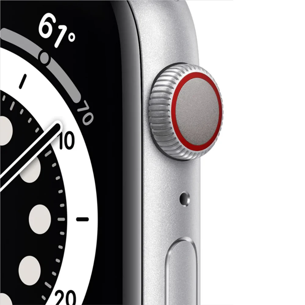 Apple Watch Series 6 (GPS + Cellular) 44mm Aluminum Case (Silver) - Refurbished - Image 2