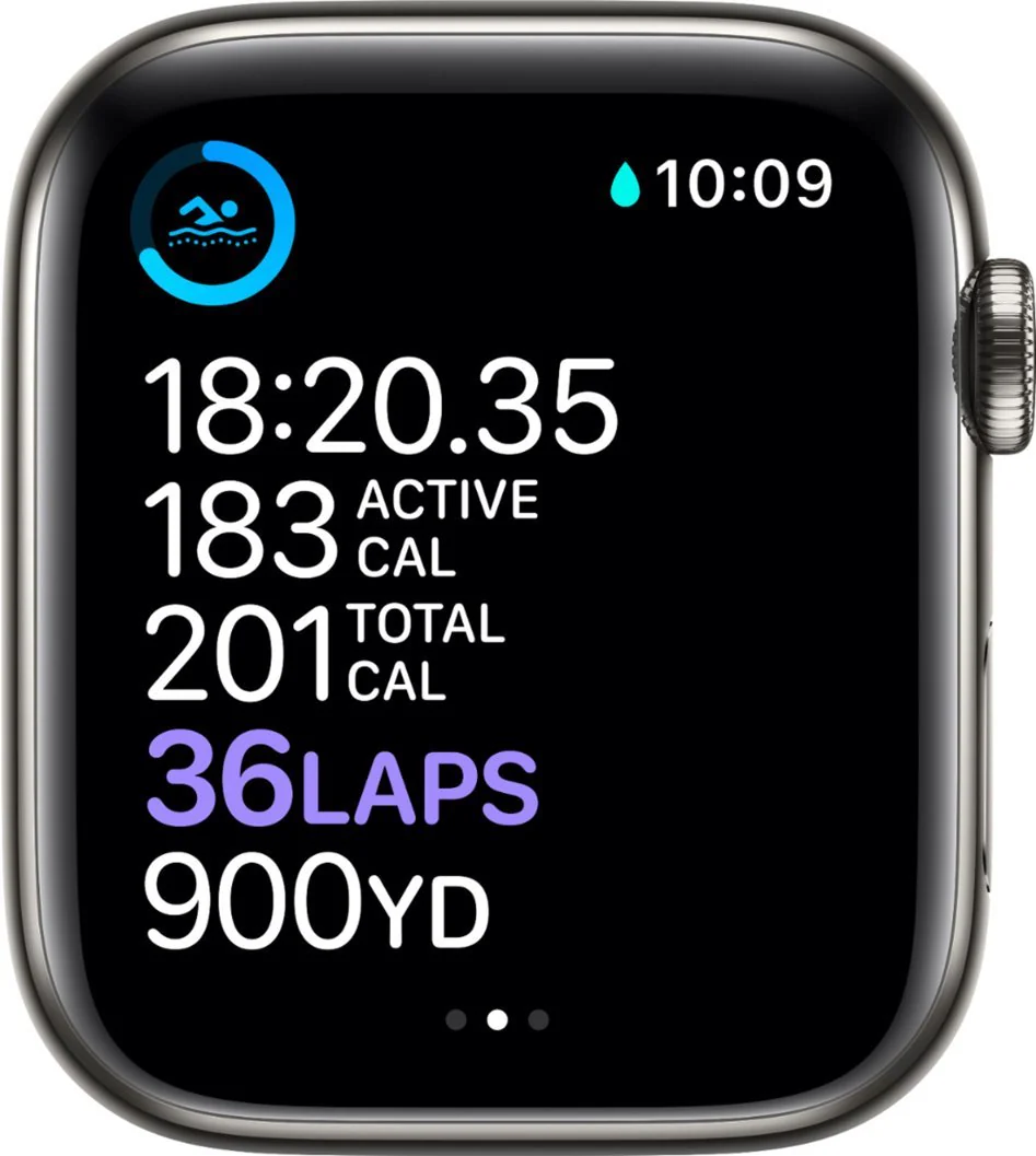 Apple Watch Series 6 (GPS + Cellular) 44mm Stainless Steel Case (Graphite) - Refurbished - Image 3