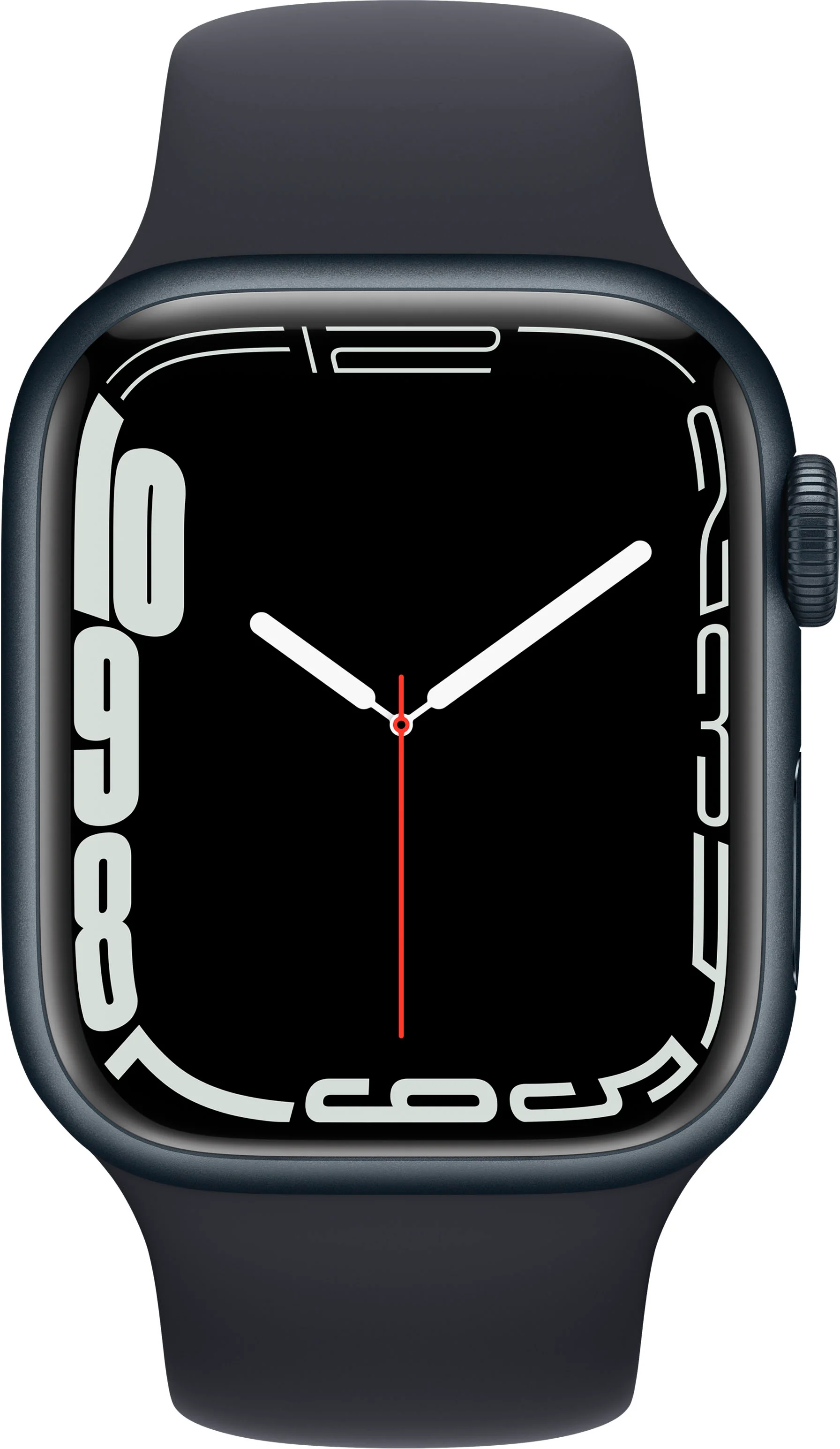 Apple Watch Series 7 (GPS) 41mm Aluminum Case (Midnight) - Refurbished - Image 3