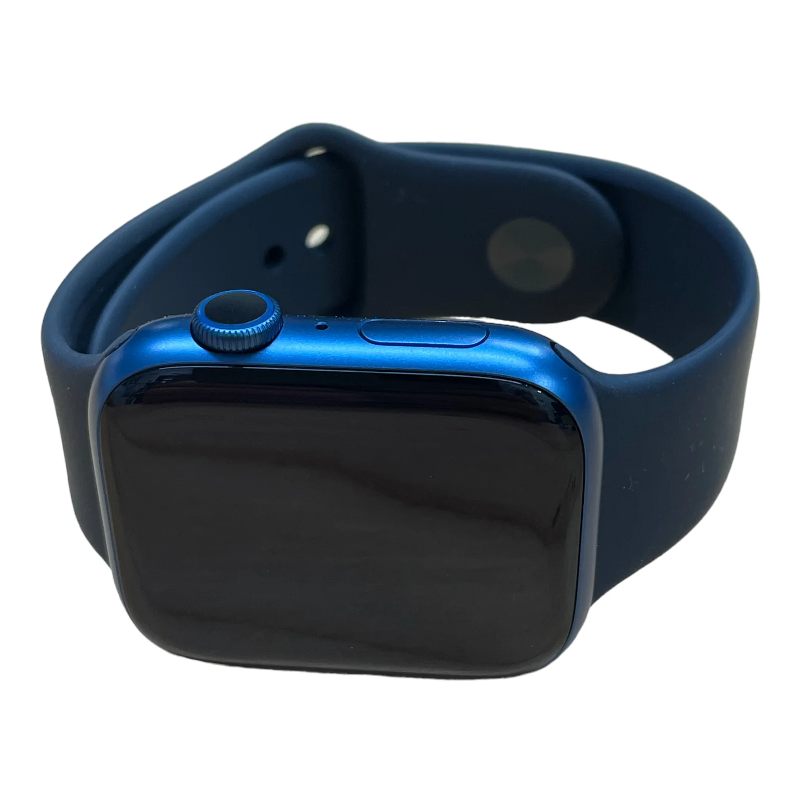 Apple Watch Series 7 (GPS) 45mm Aluminum Case (Blue) - Refurbished - Image 3