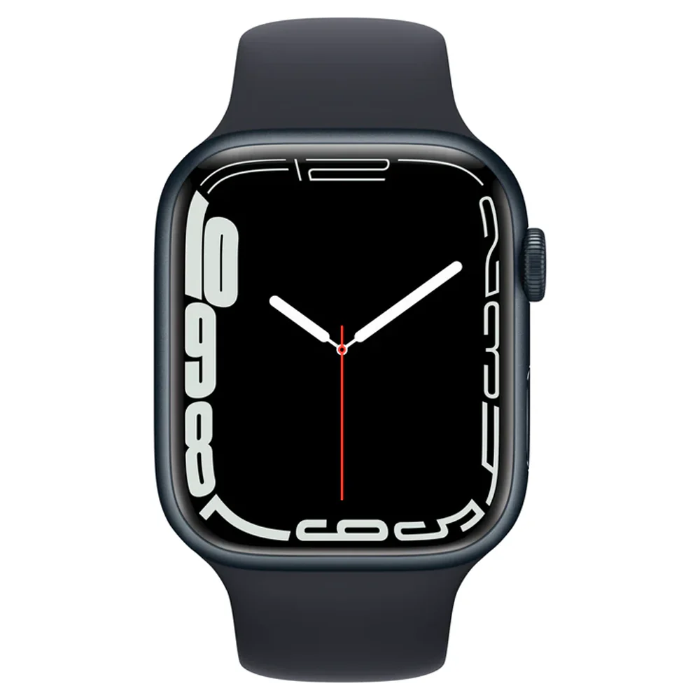 Apple Watch Series 7 (GPS) 45mm Aluminum Case (Midnight) - Refurbished - Image 2