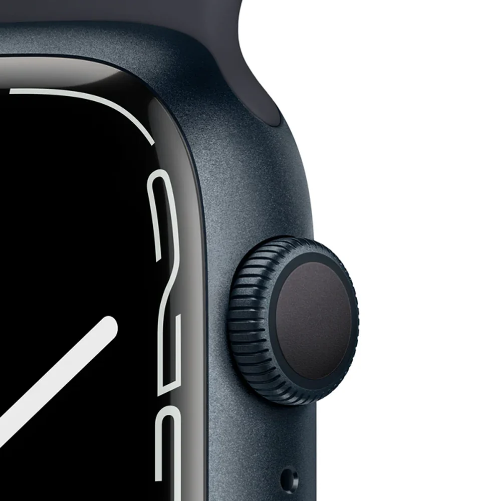 Apple Watch Series 7 (GPS) 45mm Aluminum Case (Midnight) - Refurbished - Image 3