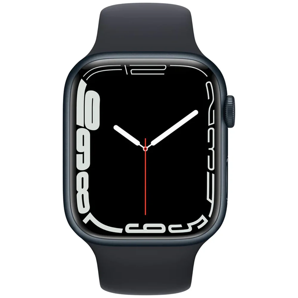 Apple Watch Series 7 (GPS + LTE) 45mm Aluminum Case (Midnight) - Refurbished - Image 3