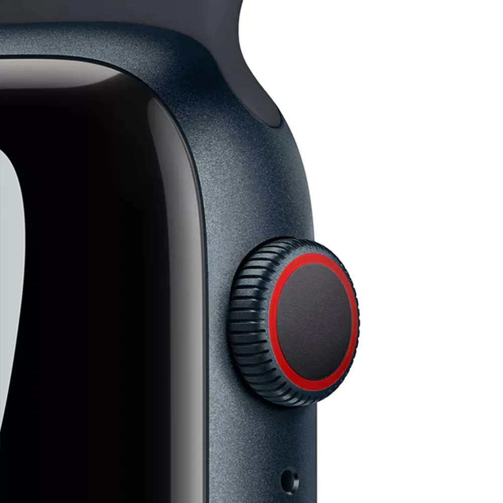 Apple Watch Series 7 (GPS + LTE) Nike 45mm Aluminum Case (Midnight) - Refurbished - Image 3