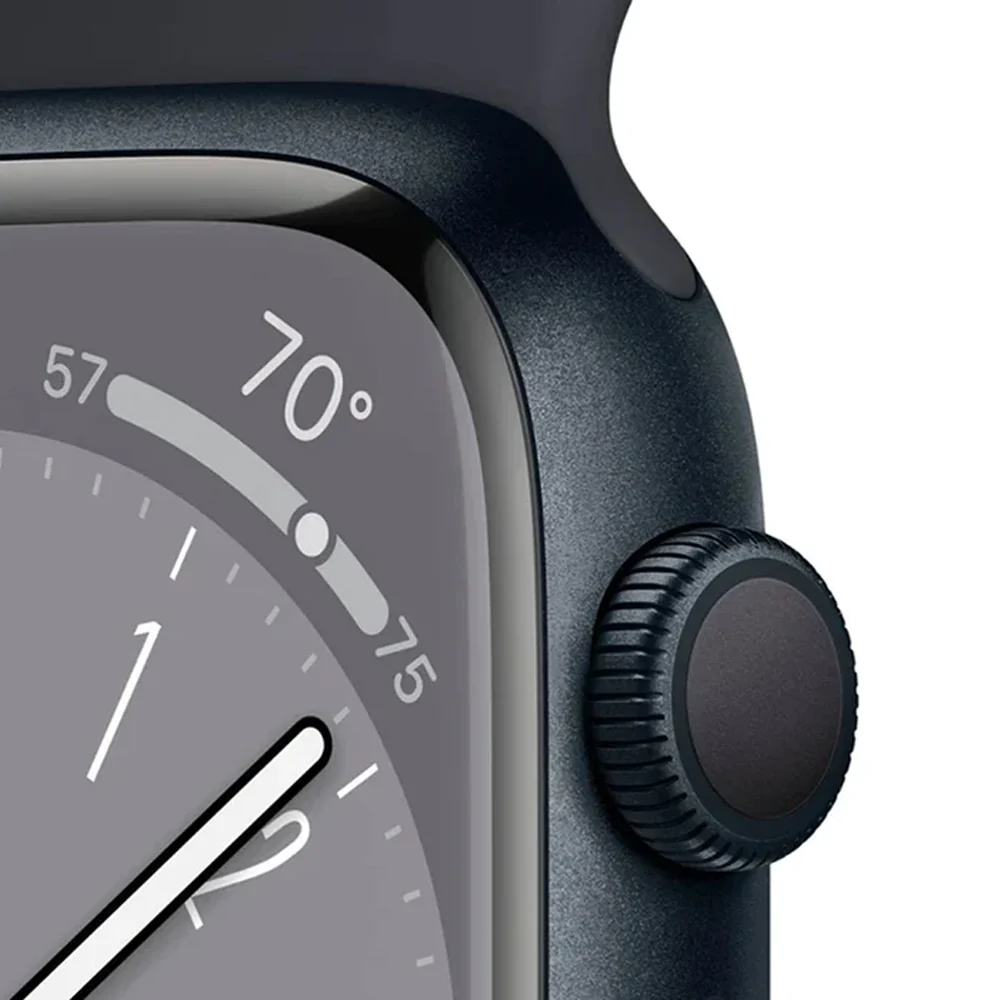 Apple Watch Series 8 (GPS) 41mm Aluminum Case (Midnight) - Refurbished - Image 2