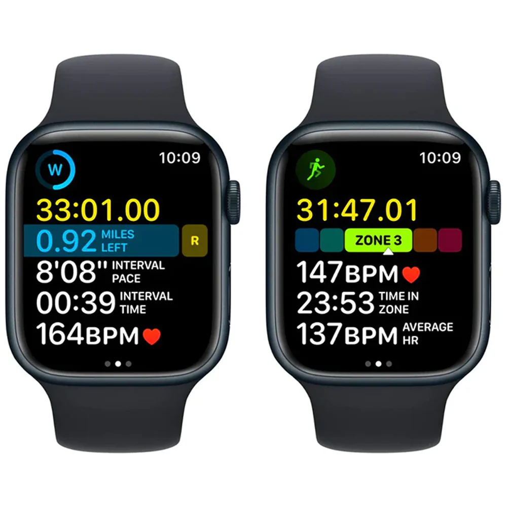 Apple Watch Series 8 (GPS) 41mm Aluminum Case (Midnight) - Refurbished - Image 5
