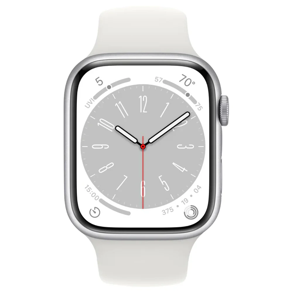 Apple Watch Series 8 (GPS + LTE) 41mm Aluminum Case (Silver) - Refurbished - Image 3