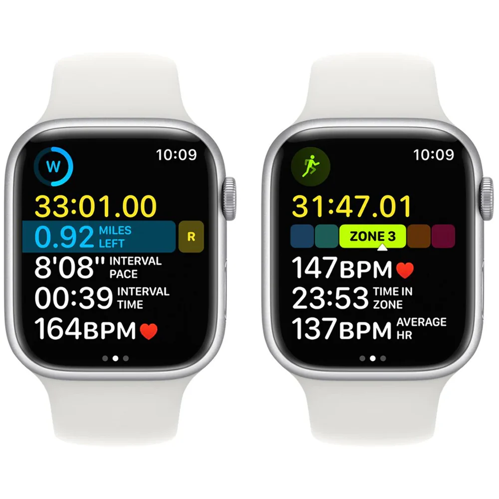 Apple Watch Series 8 (GPS + LTE) 41mm Aluminum Case (Silver) - Refurbished - Image 4