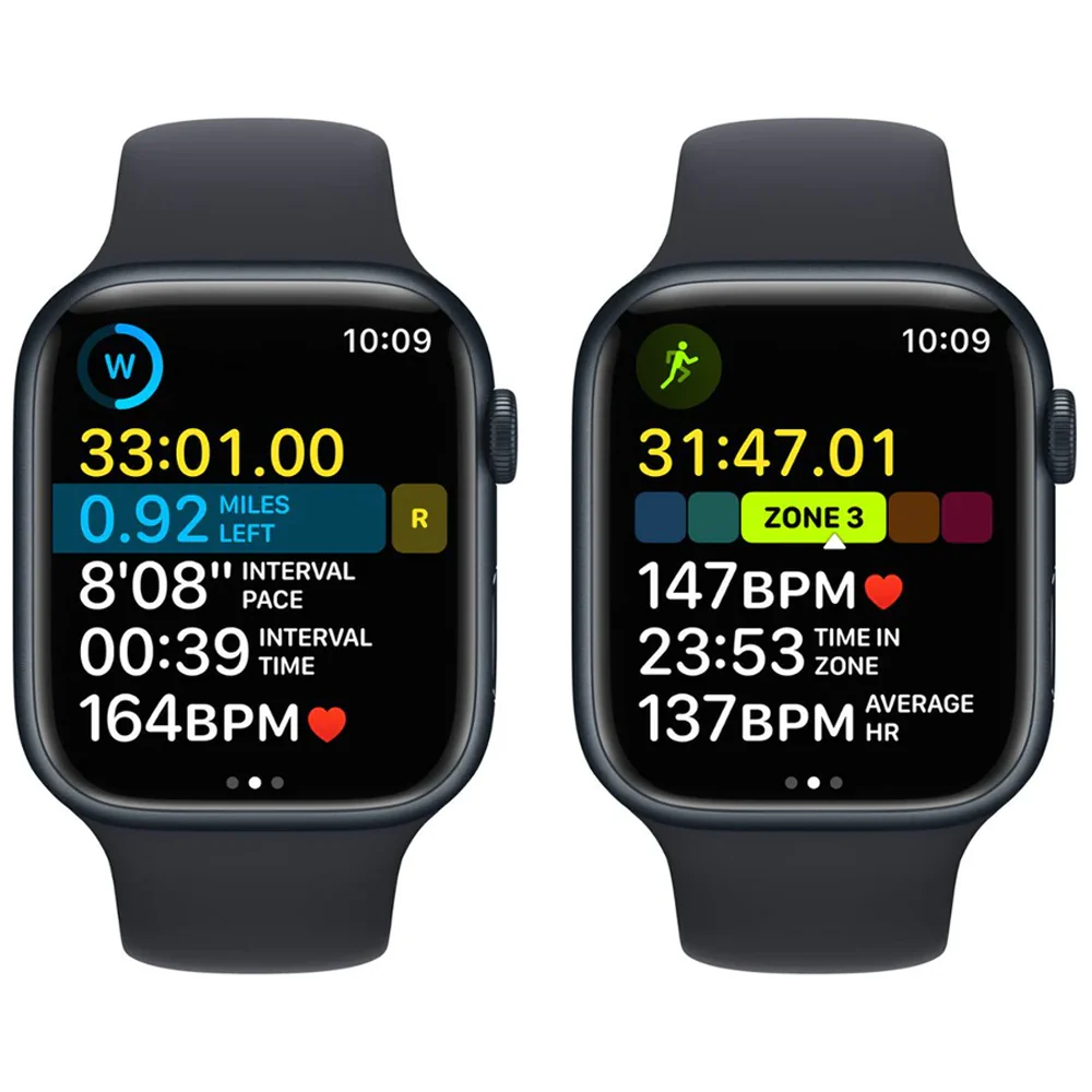 Apple Watch Series 8 (GPS + LTE) 45mm Aluminum Case (Midnight) - Refurbished - Image 4