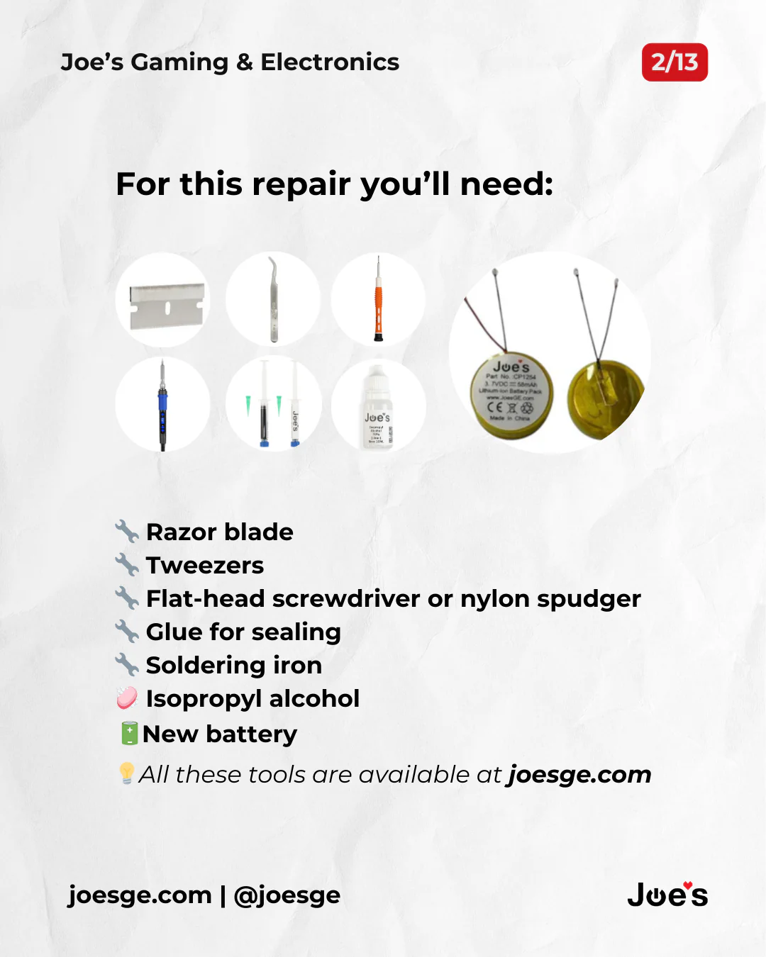 Beats By Dre Powerbeats Pro Earphones Round Battery Replacement (New) - Parts - Image 6