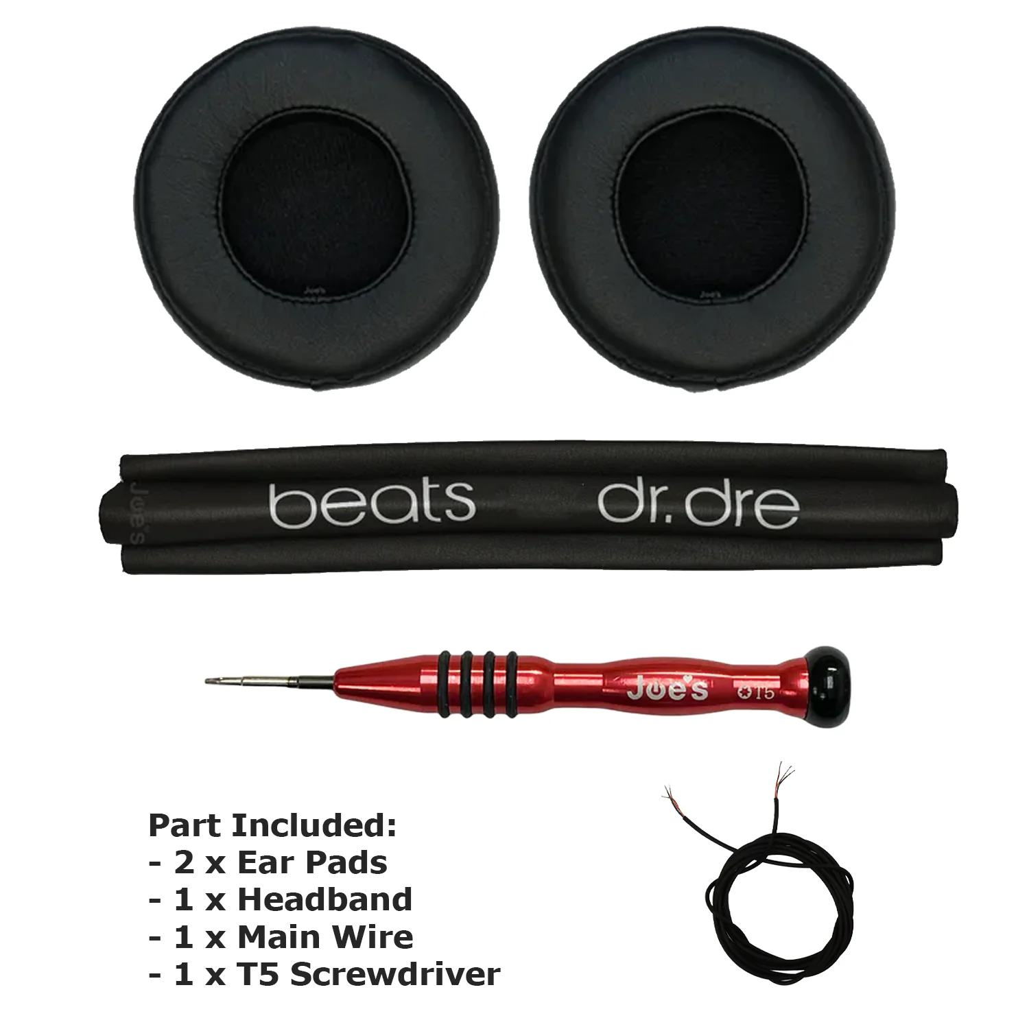 Beats By Dre Pro Headphones Monster Headband Muff & Wire Replacement Repair Kit - Parts - Image 2